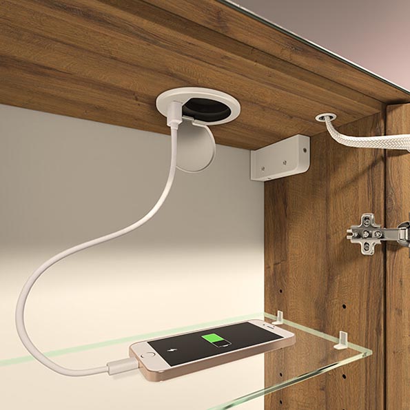 Elektrická zásuvka + USB