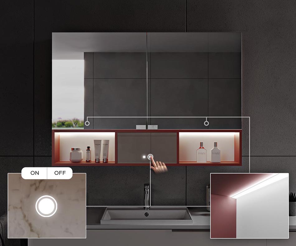 LED osvetlenie vnútornej časti