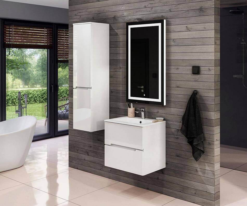 Vyberte si súpravu kúpeľňových skriniek v jednom z dvoch dostupných farebných variantov