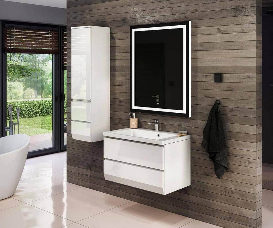 Vyberte si súpravu kúpeľňových skriniek v jednom z dvoch dostupných farebných variantov