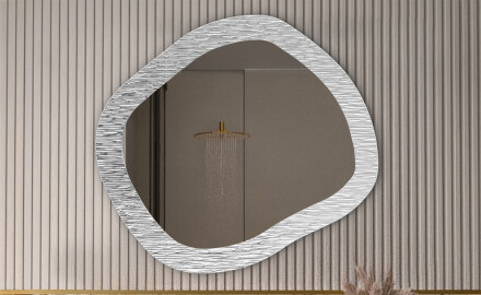 Zrkadlá v kovovom ráme