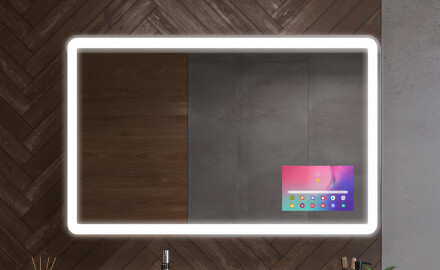 Zaoblené zrkadlá s dekoratívnym krytom