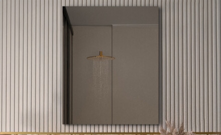 Obdĺžnikové zrkadlá bez osvetlenia