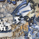 Glazovaná dlažba na podlahu 120 × 280 cm, sivá matná, rektifikovaná, A4H248 City Graffiti Grey #6