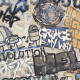 Veľkoformátová glazovaná dlažba na podlahu 120 x 280 cm, béžová, matná, rektifikovaná, A4H255 City Graffiti Beige #6