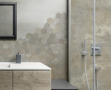 Glazovaná dlažba 120 × 120 cm, béžová, matná, rektifikovaná, A4H258 City Beige