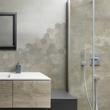 Glazovaná dlažba 120 × 120 cm, béžová, matná, rektifikovaná, A4H258 City Beige #1