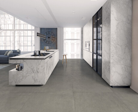 Glazovaná dlažba 60 x 120 cm, sivý betón, matná, rektifikovaná, A4H322 Massive Davy