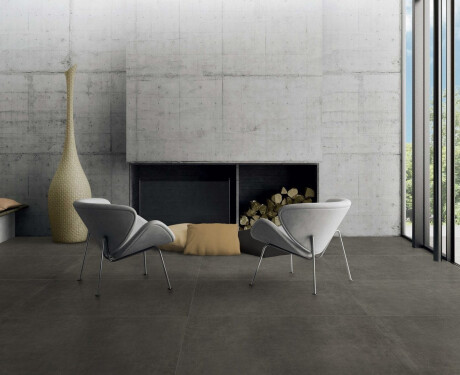 Glazovaná dlažba na podlahu 60 x 120 cm, tmavošedá matná, rektifikovaná, A4H327 Massive Dimgray