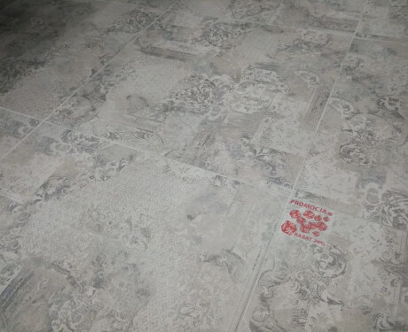 Podlahová dlaždica 60x60 Carpet Grigio, matná, rektifikovaná, A4H34 Patchwork