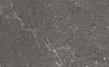 Kamenná dlažba s žilkovaním na podlahu 100x100, matná, tmavošedá A4H507 Volterra Stone
