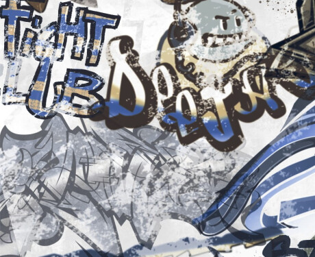 Glazovaná dlažba na podlahu 120 × 280 cm, sivá matná, rektifikovaná, A4H640 City Graffiti White