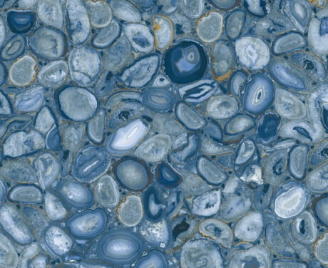 Veľkoformátová keramická dlažba 120x280, modrý achát, lesklá, A4H832 Aghatina Azul