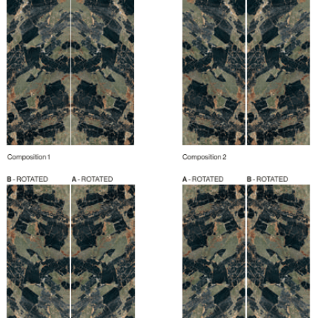 Keramická dlažba Bookmatch 120x280, smaragdový mramor so žilkami, lesklá, A4H850 Esmerald, Paríž #5