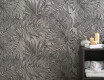 Stenná dlažba 60 x 120 cm, sivá s rastlinnými vzormi, matná, A4H925 Panaria