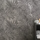 Stenná dlažba 60 x 120 cm, sivá s rastlinnými vzormi, matná, A4H925 Panaria #1