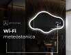 LED zrkadlo s nepravidelnym tvarom do kupelne C222 #6