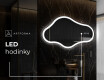 LED zrkadlo s nepravidelnym tvarom do kupelne C222 #7