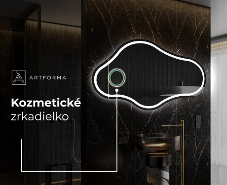 LED zrkadlo s nepravidelnym tvarom do kupelne C223 #4