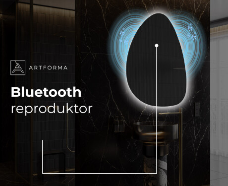 LED zrkadlo s nepravidelnym tvarom do kupelne D221 #5
