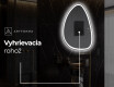 LED zrkadlo s nepravidelnym tvarom do kupelne B222 #8