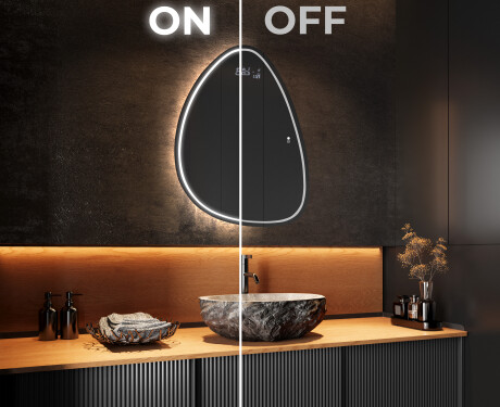 LED zrkadlo s nepravidelnym tvarom do kupelne B223 #3