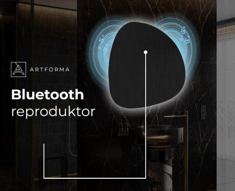 LED zrkadlo s nepravidelnym tvarom do kupelne EG221 #6