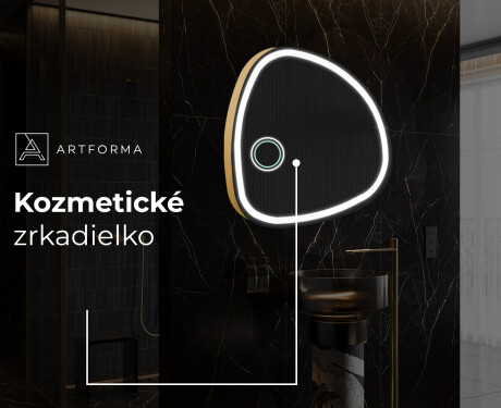 LED zrkadlo s nepravidelnym tvarom do kupelne EG222 #6