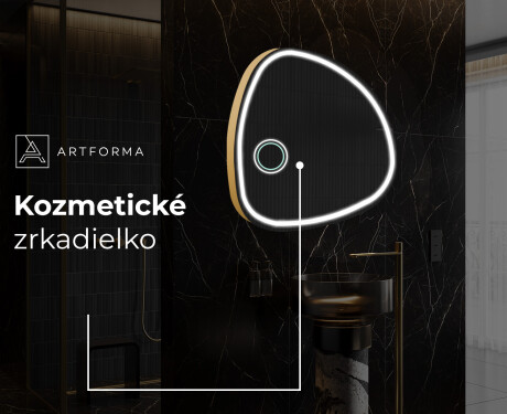 LED zrkadlo s nepravidelnym tvarom do kupelne EG223 #6