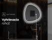 LED zrkadlo s nepravidelnym tvarom do kupelne EG223 #9