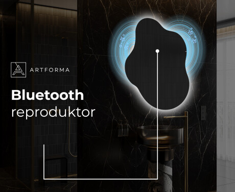 LED zrkadlo s nepravidelnym tvarom do kupelne EM221 #6
