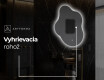 LED zrkadlo s nepravidelnym tvarom do kupelne EM221 #9