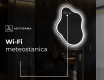 LED zrkadlo s nepravidelnym tvarom do kupelne EM222 #9