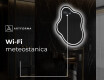 LED zrkadlo s nepravidelnym tvarom do kupelne EM223 #9