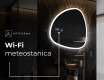 LED zrkadlo s nepravidelnym tvarom do kupelne J222 #6
