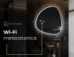 LED zrkadlo s nepravidelnym tvarom do kupelne J223 #6