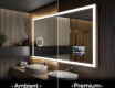 Zrkadlo s LED podsvietením L01 #1
