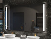 Moderne zrkadlo do kupelne s LED L02 #10