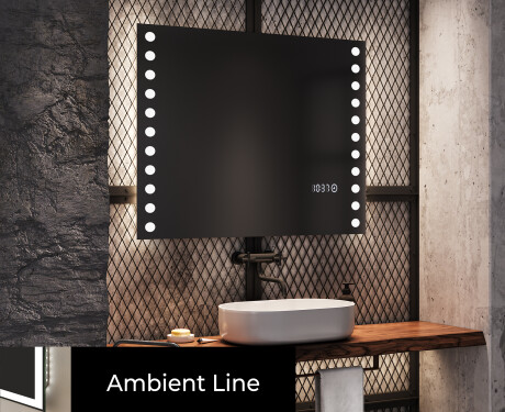 Zrkadlo s LED podsvietením L06 #4