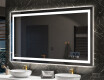 Nástenne zrkadlo do kupelne s osvetlenim LED L15 #10