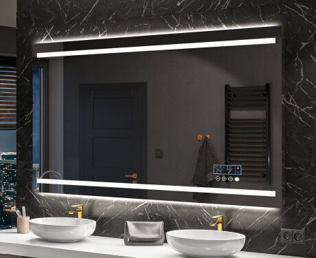 Moderne zrkadlo do kupelne s LED L23 #10