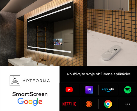 Moderne zrkadlo do kupelne s LED L23 #4