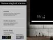 Moderne zrkadlo do kupelne s LED L23 #5