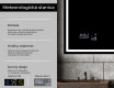 Nástenne zrkadlo do kupelne s osvetlenim LED L49 #5