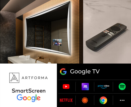 Moderne zrkadlo do kupelne s LED L77 #5