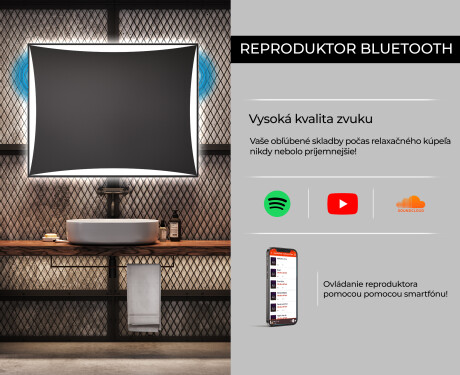 Moderne zrkadlo do kupelne s LED L77 #6