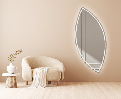 Ozdobne zrkadla na stenu s podsvietenim LED L223 #4