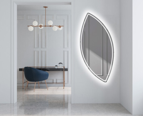 Ozdobne zrkadla na stenu s podsvietenim LED L223 #5