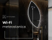 LED zrkadlo s nepravidelnym tvarom do kupelne L223 #6