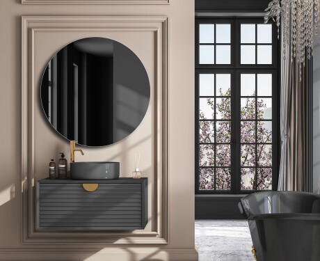 Okrúhle zrkadlo na stenu L203 #4